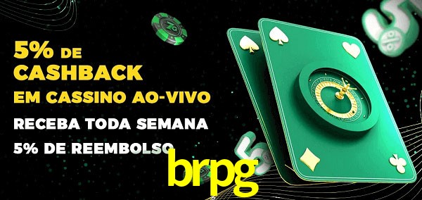 Promoções do cassino ao Vivo brpg